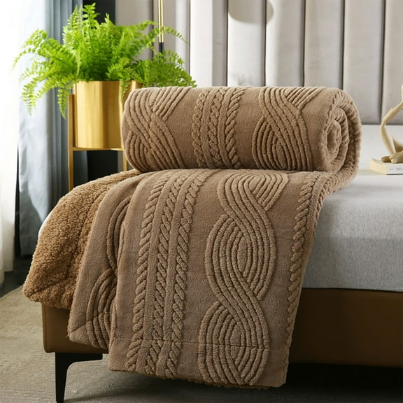 Up to 50% off! Boovnll Fleece Throw Blanket - 28x39" Super Soft Cozy Lightweight Solid Color Flannel Blankets, Machine Washable Microfiber for Home, Office, Living Room, Couch, Sofa, Blanket