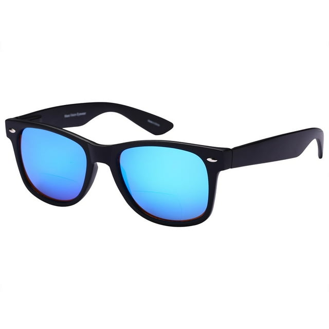 "Lovin Rays" Classic Polarized Nearly Invisible Line Bifocal Sunglasses