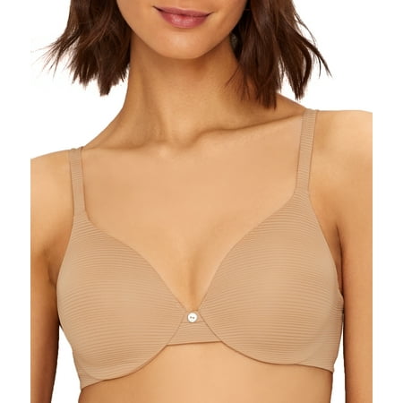 

Hanes Ultimate® ComfortBlend® T-Shirt Underwire Bra Stripe Nude 38C Women s