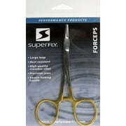 Angle View: SuperFly 6" Scissor Forceps, Gold