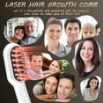 thumbnail image 7 of Laser Hair Growth Comb - Laser Light Therapy for Hair Growth, Handheld Scalp Laser Device for Thicker, Healthier Hair, Scalp Massager Hair Growth, Hair Growth Products, Hair Growth Brush, 7 of 7