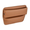 thumbnail image 2 of funtasica Seat Crevice Storage Box Easy to Install Professional PU for Glasses Brown Brown, 2 of 7