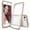Rose Gold, variant on iPhone 7 Case, Ringke [Frame] Dual-Layer Reinforced TPU + PC Bumper [Drop Protection] Shock Absorption Protective - SF Black