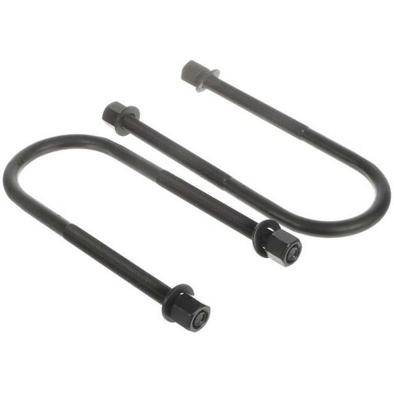 Rear Leaf Spring Axle U-Bolt Kit - Compatible with 1999 - 2016 Ford F-250 Super Duty 2000 2001 2002 2003 2004 2005 2006 2007 2008 2009 2010 2011 2012 2013 2014 2015