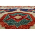 thumbnail image 4 of Aria Brainard Rusty-Red/Blue Rug, 9'11" x 13'9", 4 of 5