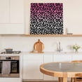 thumbnail image 5 of Framed Canvas Wall Art for Living Room Ombre Leopard Wall Decor, Pink Grey Gradual Color Aesthetic Paintings for Bedroom Office Kitchen Bathroom, Ready to Hang Artwork Wall Pictures 8x8 Inch, 5 of 9
