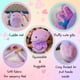 thumbnail image 3 of Juguete de peluche Gaao Pockets Jumbo Axolotl, color morado, 45 cm, con bolsillo, 3 of 9