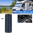 thumbnail image 3 of 3X 12V 30W Panel Solar PortáTil Car Boat Power Panel Solar Cargador de BateríA Mantenedor para Coche Motocicleta Tractor RV, 3 of 5