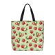 thumbnail image 1 of Fotbe Strawberry Floral Bolsa Tote con Estampado para Mujer, Bolsos con Cremallera, Bolsa de Hombro Casual de Gran Capacidad con Bolsillos Internos, 1 of 7