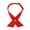 Red, variant on Adjustable Criss-Cross Bow Tie School Uniform Pre-tied Bowknot for Kids