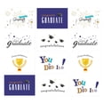thumbnail image 1 of Graduation Greeting Cards Mixed Style Assorted Color 12Pcs 5.9X3.9in, 1 of 6
