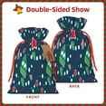 thumbnail image 2 of Fuzoiu Christmas Print Christmas Gift Bag,Burlap Gift Bag with Drawstring Closure & Hang Tag,Perfect for Holidays, Birthdays, and Special Occasions-Medium, 2 of 6