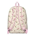 thumbnail image 3 of Aesthetic Spring Backpack - Vintage Waterproof Bookbag with Artistic Flower Garden Design, 3 of 5