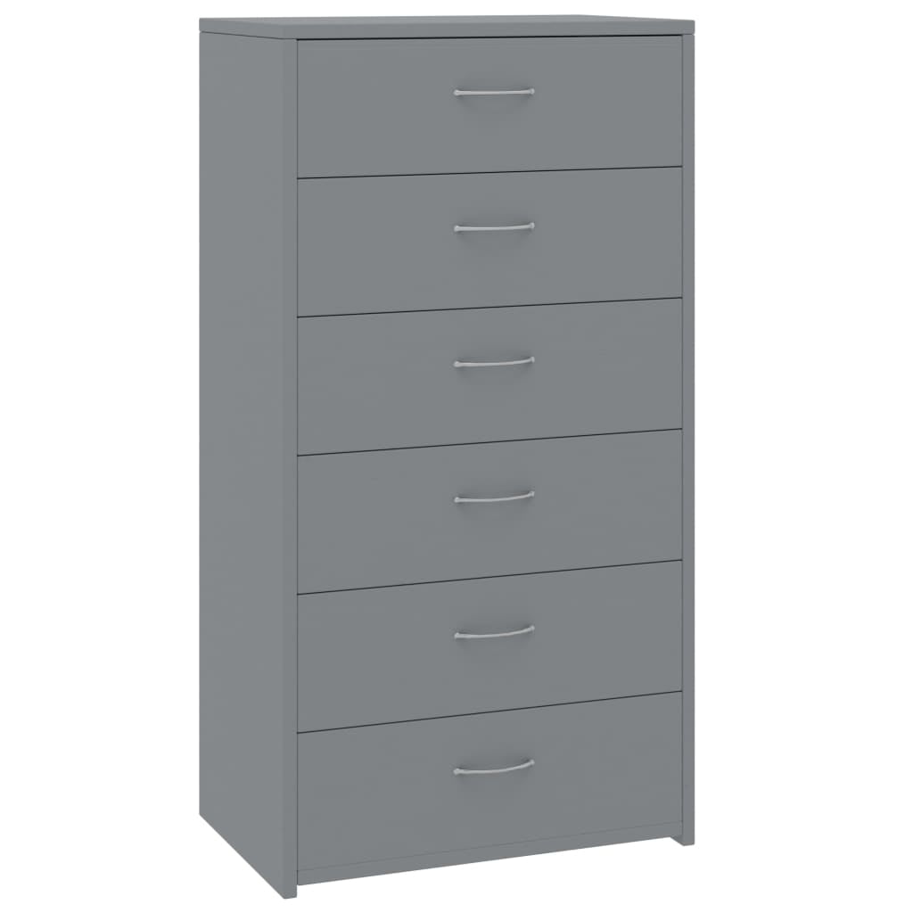 Kepooman Modern Sideboard with 6 Drawers, Buffet Storage Side Cabinet Dresser Organiser for Living Room Kepooman Modern Sideboard with 6 Drawers, Buffet Storage Side Cabinet Dresser Organiser for Living Room
