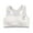 ZD White, variant on Girls Sports Bra Kids Girls Solid Wire Free Soft Stretchy Bralettes Training Bras Bralettes Girls Bra Beige 8 Years-12 Years