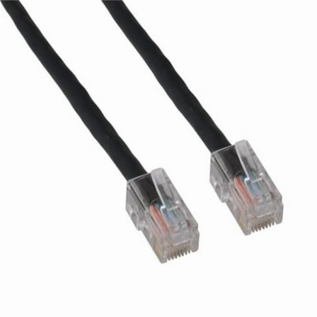 100 ft. Cat5e 350 MHz UTP Assembled Ethernet Network Patch Cable, Black