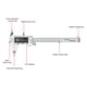 thumbnail image 4 of Herramienta de medición, calibrador digital eléctrico de metal de alta precisión de 0-150 mm adaptado para la perfección, 4 of 8