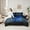 Blue Black, variant on Homewish Blue Rose 7-Piece Twin Bedding Sets,Romantic Flower Bedding Comforter Set,Chic Butterfly Sheet Sets For Girls Kids,Breathable Home Decor Reversible