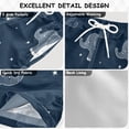 thumbnail image 4 of Line Art Cute Elephants Clouds Stars Swim Trunks Board Shorts Beach Pants Bathing Bottoms 4T, 4 of 8