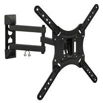 Mount-It! Full Motion TV Wall Mount with Swivel Arm for 28" 32" 40" 43" 48" 50" 55" Inch Flat Screen TVs