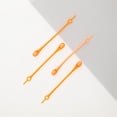 thumbnail image 2 of Hickies No-Tie Elastic Shoelaces (Neon Orange), 2 of 7