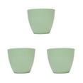 thumbnail image 3 of Wosthever Macetas portátiles y ligeras para bonsái y accesorios para bonsái jardines belleza plantas suculentas de plástico maceta verde 19CM Type1 NO1, 3 of 6