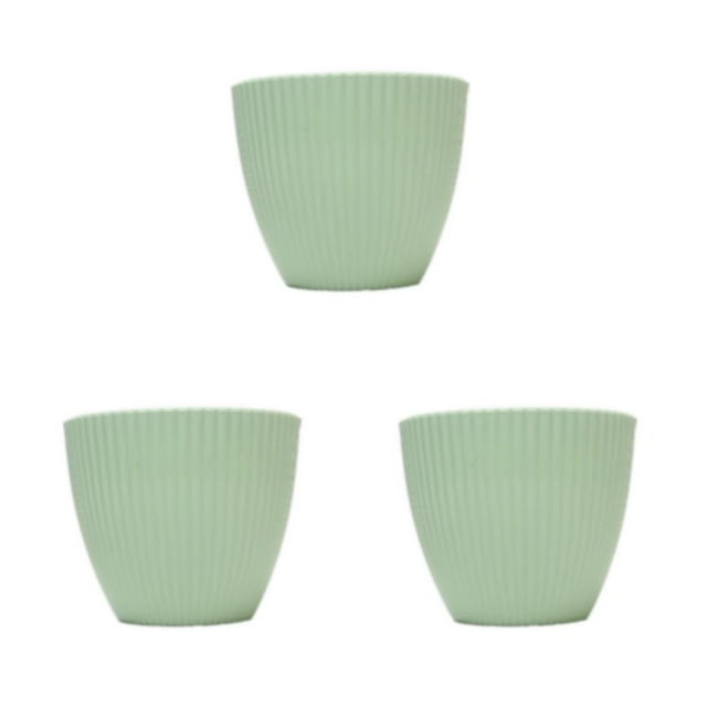 Kearding Macetas de jardín elegantes y duraderas para plantas suculentas, hierbas, bonsái, accesorios, macetas de flores resistentes a la Type1 NO1