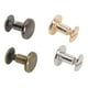 thumbnail image 3 of 80 Uds tornillo de encuadernación de libros 9,5x8mm superficies más lisas de alta dureza tornillos de encuadernación de Metal Chicago para manualidades de cuero sintético DIY, 3 of 5