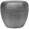 thumbnail image 3 of Meridian Furniture Capsule Silver Aluminum End Table, 3 of 5