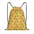 thumbnail image 1 of Fotbe Crab Lobster Bolsa Mochila con Cordón Estampada, Bolsa de Gimnasio Deportiva, Bolsa Cinch, Bolsa con Cordón para Hombres y Mujeres-Small, 1 of 6