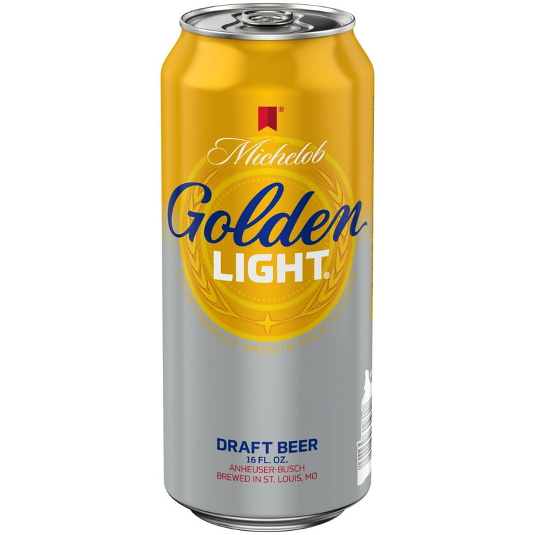 Michelob Golden Light Domestic Beer 6 Pack 16 fl oz Aluminum Cans 4.1 ABV
