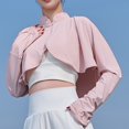 thumbnail image 3 of Vedolay Women's Coat Womens Casual Fashion Front Open Solid Color Lapel Suit Jacket with Pockets,Pink One Size, 3 of 5