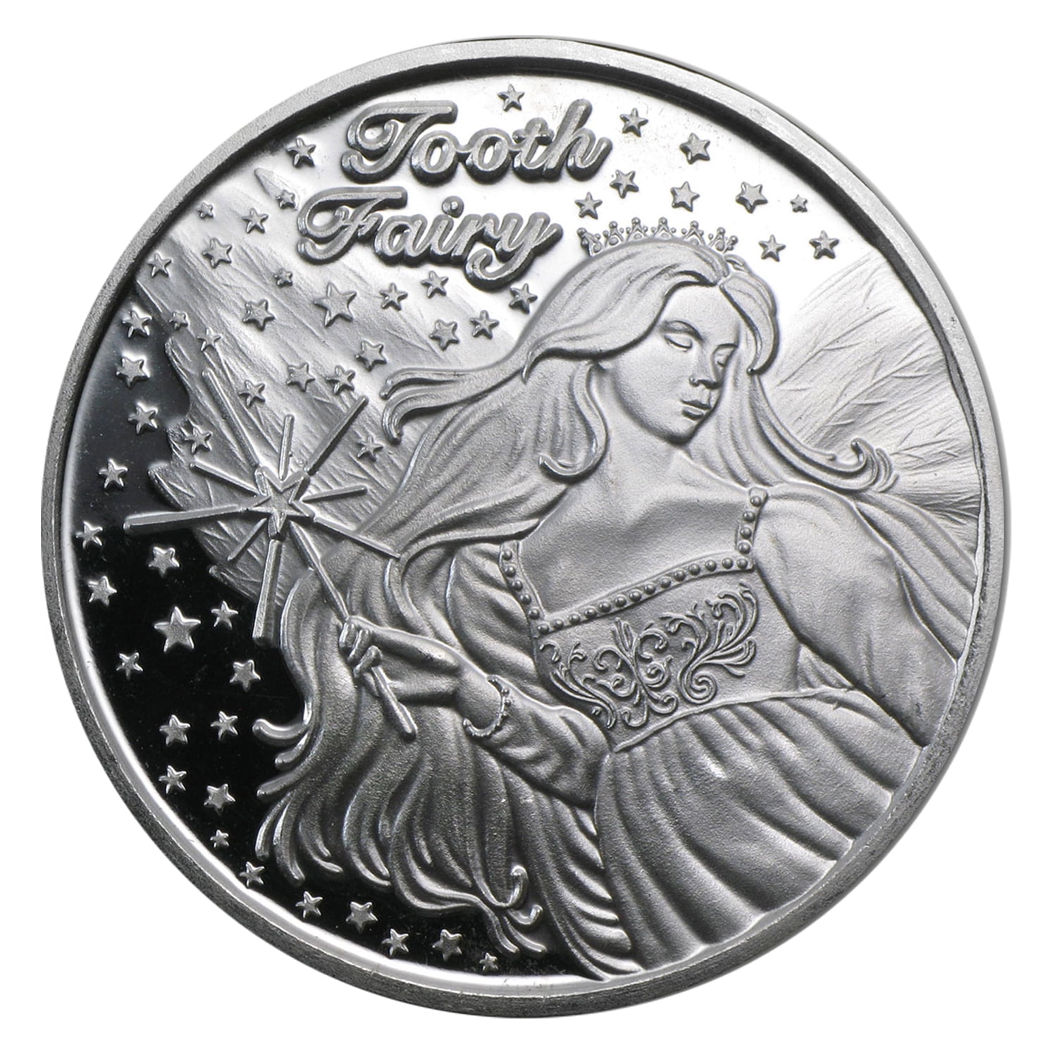 Tooth Fairy 1 oz .999 Fine Silver Round Coin 