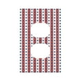 thumbnail image 1 of DouZhe 1-Gang Duplex Outlet Cover, Patriotic Stars and Stripes Red White Blue Decorative Wall Plates, 1 of 7