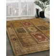 thumbnail image 2 of Ahgly Company Indoor Rectangle Traditional Saddle Brown Persian Area Rugs, 3' x 5', 2 of 6