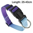 thumbnail image 2 of Dog collar Gradient soft clasp comfortable nylon adjustable pet collar for large, medium and small puppies, 2 of 5