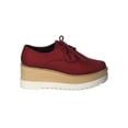 thumbnail image 2 of Women Pointy Toe Lace Up Double Stacked Platform Spectator Creeper - HF53 By Cape Robbin Collection, 2 of 5