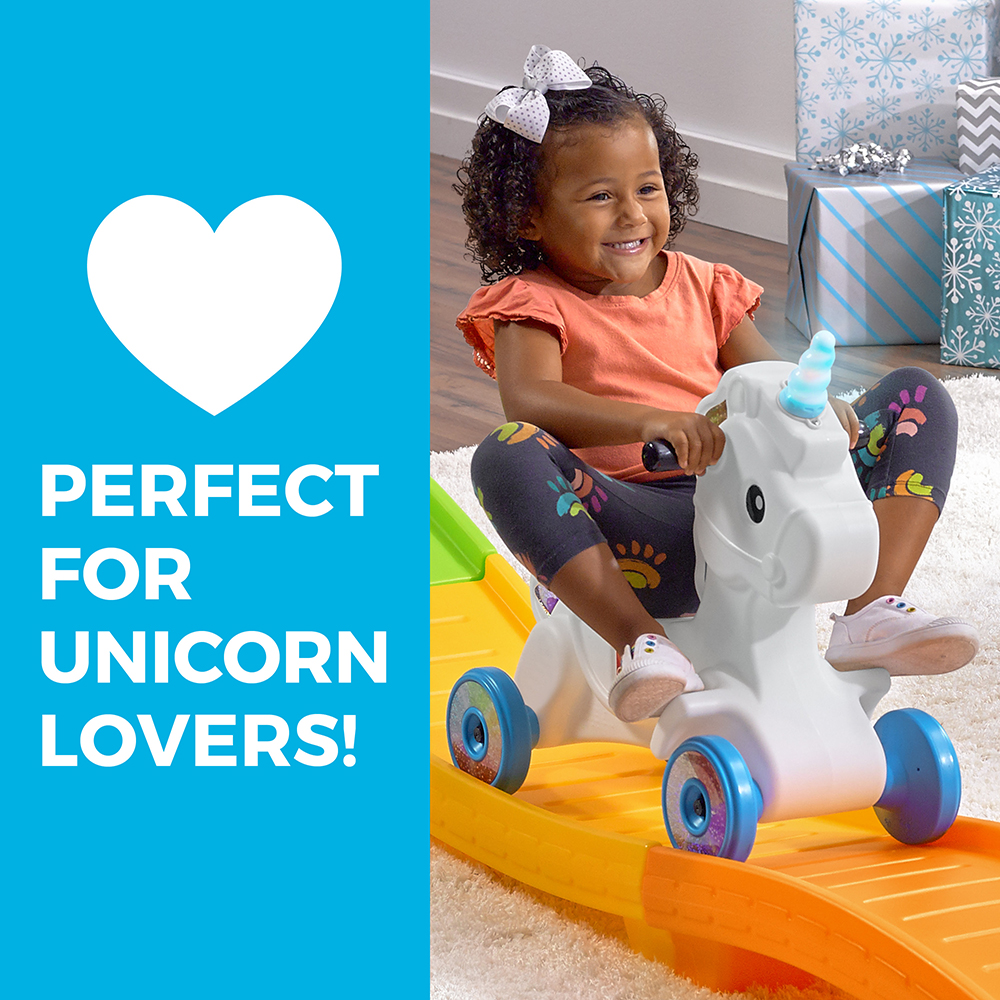 Step2 Unicorn Up and Down Roller Coaster Ride-On photo 5