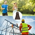thumbnail image 6 of Uxcell Sun Shade Hat Neck Shade, 6 Pack Cooling Skull Cap Fishing Hats for Hiking, Brown, 6 of 6