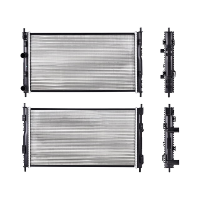 Radiador De Agua Sebring 2001 A 2006 Chrysler V6 2.7L Std C/Aa Mecánico Polar .
