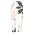 thumbnail image 4 of LbsKUS Sales Under $10.00 Women Yoga Capris, Floral Print Comfy Pants,High Waist Workout Running Yoga Pant,Tummy Control Leggings,White,XXXL, 4 of 5