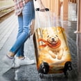 thumbnail image 3 of Welcome Fall Chinese Shar-Pei Strolling Through the Autumn Maple Forest Travel Luggage Cover Dog Lover Suitcase Dust Protective Decor - 12012, 3 of 5