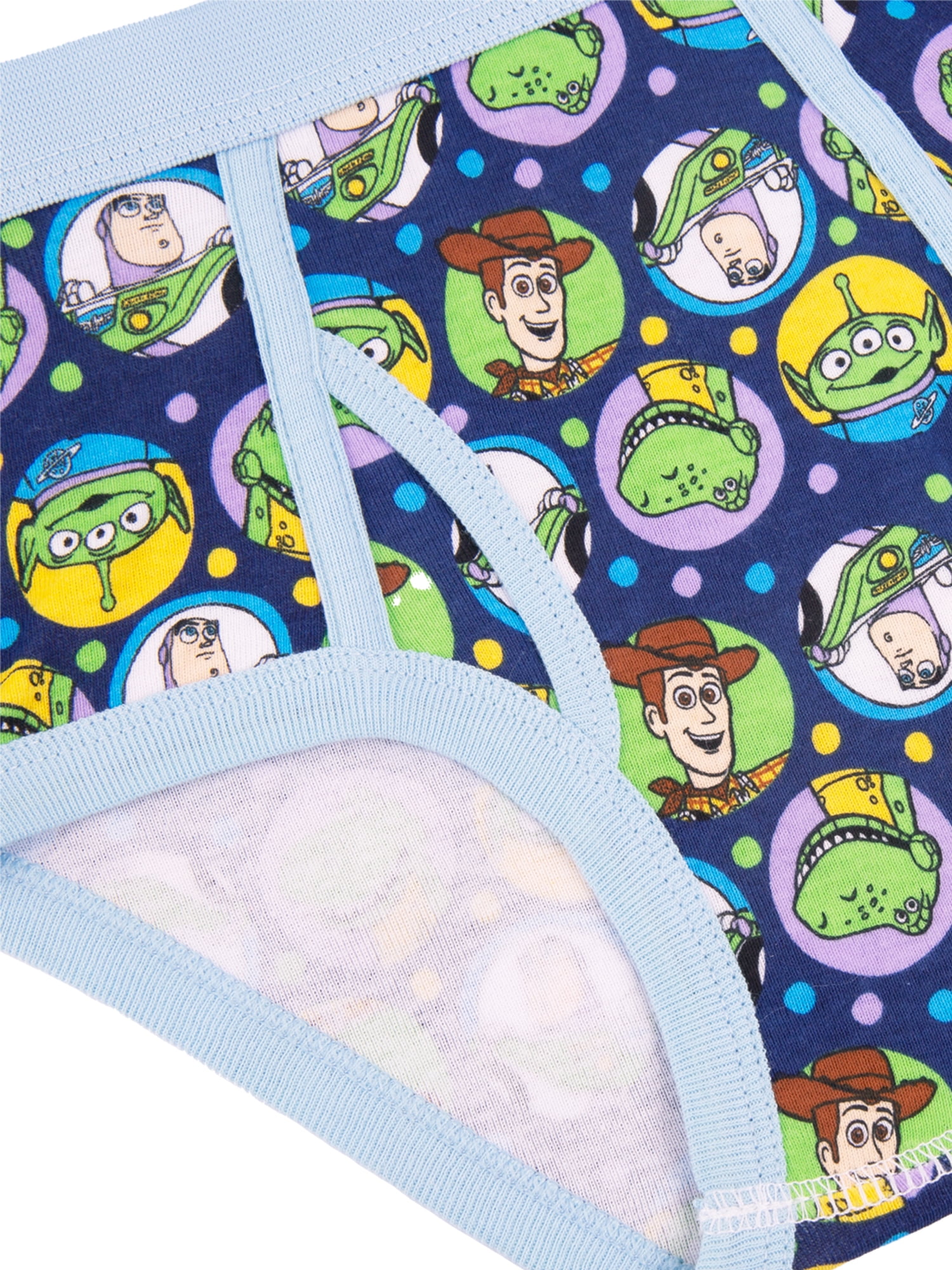 Toy Story Boys Cotton Brief Character Underwear, 5 pack, Size 4 to 8