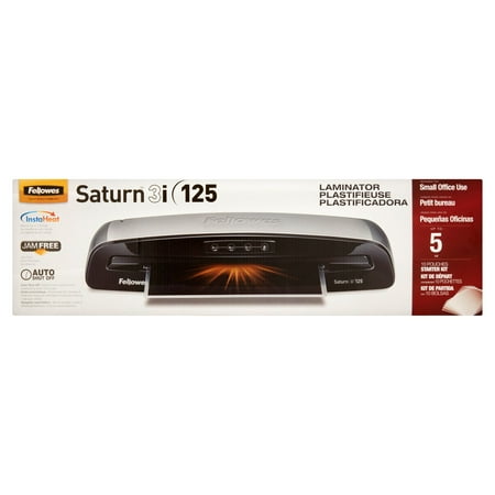 Fellowes Saturn 3i 125 Paper Laminator with Starter Kit
