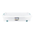 thumbnail image 2 of Caja Plástico Sterilite 53L Transparente Con Ruedas, 2 of 3