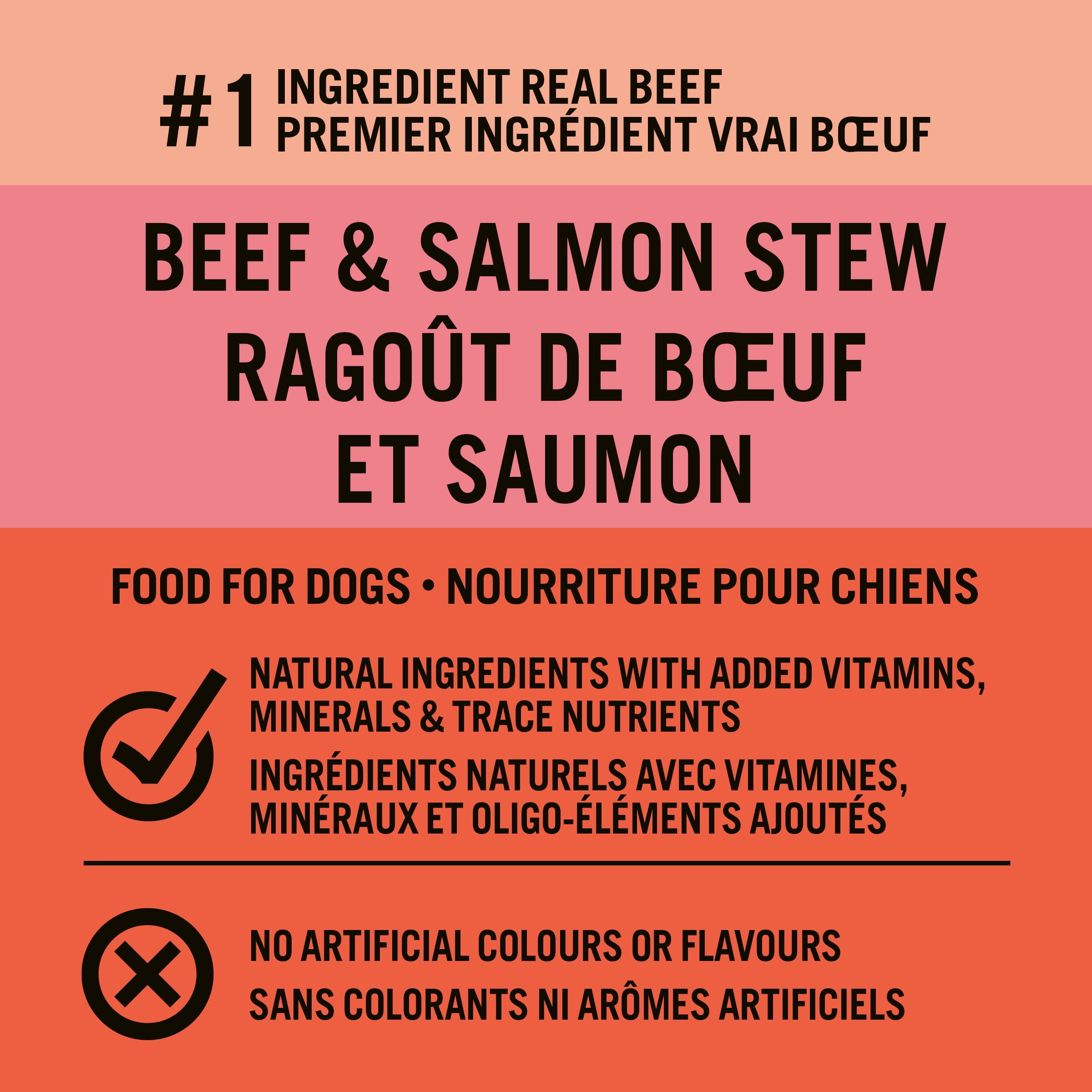 Pure Balance Beef & Salmon Stew Food for Dogs