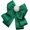 Green, variant on Women's Pre-tied Bowknot Beads Bow Tie Elegant Ribbon Brooch Bow Brooches