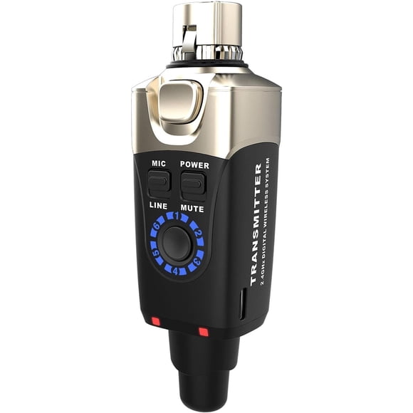 Sistema de micrófono inalámbrico Xvive U3 XLR inalámbrico de 2,4 GHz