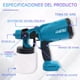 thumbnail image 3 of Pistolas Para Pintar Eléctrica Inalámbrico Pintar Gravedad, 3 of 3