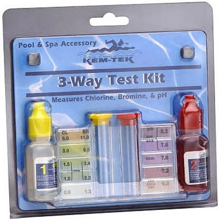 Kem Tek 439-6 3 Way Test Kit